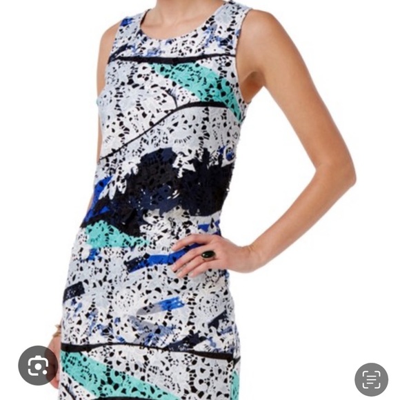 Bar III Dresses & Skirts - Bar III NWT 2 piece XS Osaka cobalt pencil skirt & crop top